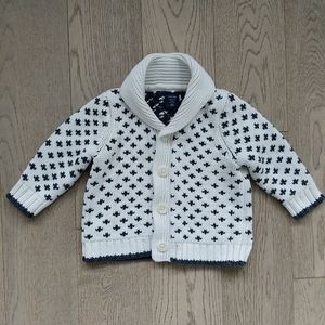 GAP Baby Shawl Collar Sweater Cardigan